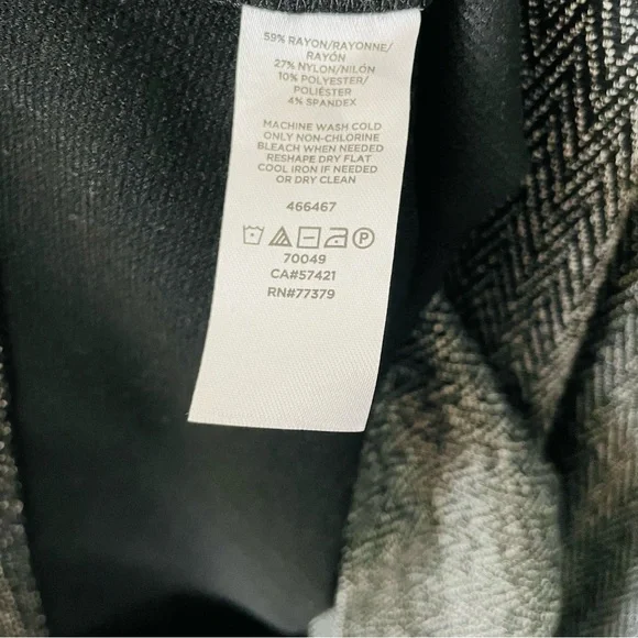 NWT Ann Taylor SIZE 6 gray tweed sheath dress - Picture 6 of 6